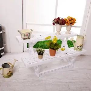 고품질 대 수납장 남영진열대 2단 용품정리 화분진열대 선반 정리 (WFK6III)