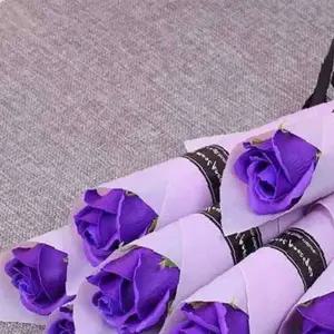 쌍문상회 비누꽃 장미 꽃다발 생일 졸업식 선물 10송이 ur 495