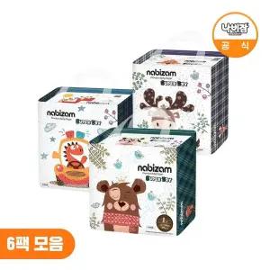 나비잠 기저귀 슈퍼드라이 팬티 6팩