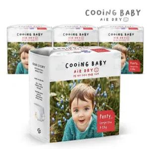 쿠잉 에어드라이 풀커버 팬티기저귀 대형(L) 26매 x 4팩