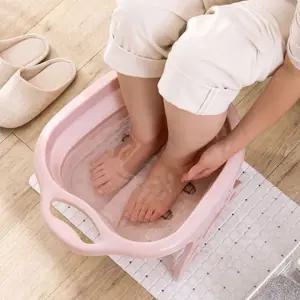 지압 족용통 폴딩형 접이식 통 접이식족탕기 바스켓 지압족탕기 족욕기