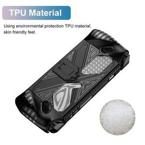 ASUS ROG 앨리 케이스 실리콘 보호 커버  충격 방지 TPU 핸드헬드 게임 콘솔 쉘 스탠드 베이스로