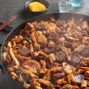 신림동 백순대 밀키트 순대곱창 볶음 양념 포함 캠핑 술안주 간편식