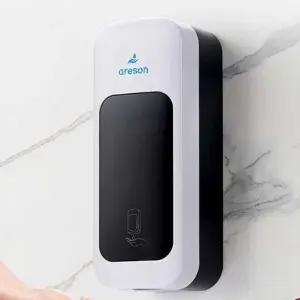 실버 손세정기 자동 디스펜서 물비누통 거품비누 (WFK6J69)