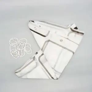 방수 샤워커튼 격자무늬 욕실 커튼 디자인 샤워 가리개 특수소재 (WFK9SAU)