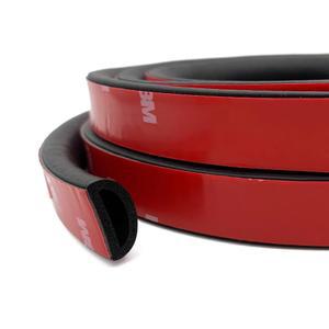 Aroilder 폼 고무 씰 스트립 RV 보트 자동차 트럭 해상 차고 문/창문 등을 위한 자가 접착식 D자형 EPDM 풍화 스트리핑 W 1 H 0.5 13피트