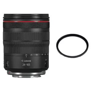 (컴온탑) 캐논 정품 RF 24-105mm F4 L IS USM 렌즈(재고보유) + UV 77mm 필터