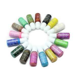 UV레진 공예 아트 조색제 금은펄 색상 세트20color