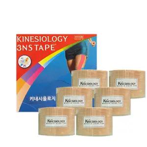 3NS 쓰리엔에스 키네시올로지 테이프 6개