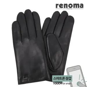 [레노마](의정부점)스마트터치 솔리드 겨울 남성 양가죽장갑 RU-12920
