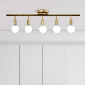 코디 5등 골드 LED 주방등 부엌등 직부형 카페 조명