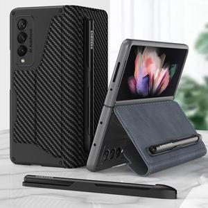 [아미크]갤럭시 Z폴드 7 6 5 4 3 카드 펜 케이스 제트 지 z 폴드7 폴드6 폴드5 폴더 슬림 가죽 핸드폰