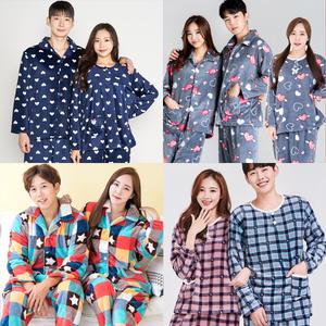 [이라인]커플수면잠옷 수면바지 여성 아동 주니어 밍크 울트라 극세사 파자마