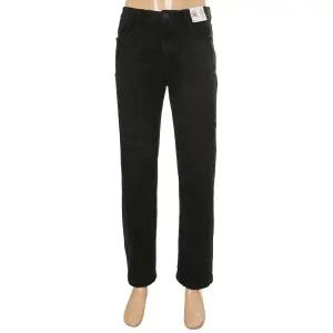 [롯데백화점]뱅뱅 남녀공용 기모 와이드 스판 청바지 (NQL668)