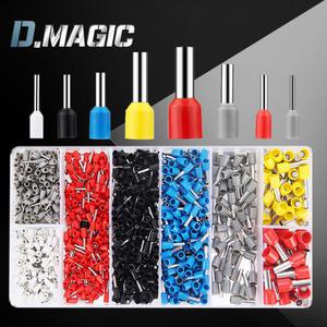 펜홀단자 페롤 펜홀 터미널 압착단자 1200PCS세트 전선연결