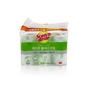 3M 스카치브라이트 클린컷 테이프클리너 중형 리필 테이프크리너 돌돌이 찍찍이 먼지제거