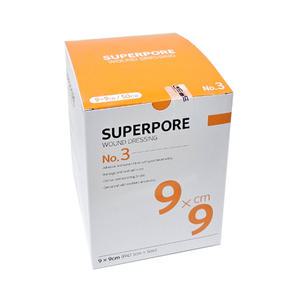 드레싱밴드 9x9cm 50매입 슈퍼포아 3호 밴드골드