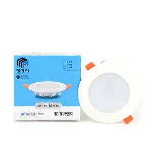 LED등기구(매입형) 메이리 100MM 8W 6500K XCDS B8-P