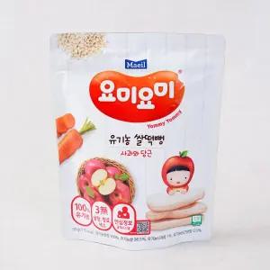 매일 요미요미 유기농 쌀떡뻥 사과와 당근 30g