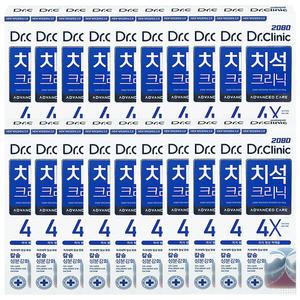 2080 닥터크리닉 치석치약 120g 20개