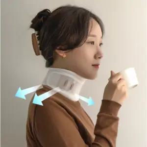 Pure UIO-07 봄 여름용 목보호대 거북목 일자목 자세 교정기 보조기 지지대