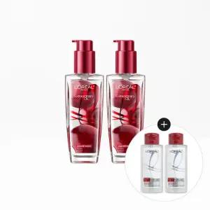 [로레알파리]엑스트라 오디네리 체리우드 오일 100ml 1+1+샴푸 미니 100ml(랜덤) 2개