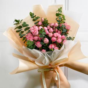 (플라워마켓) 자나 미니장미 50송이 꽃다발 양재꽃시장 생화 도매 배달 꽃정기구독