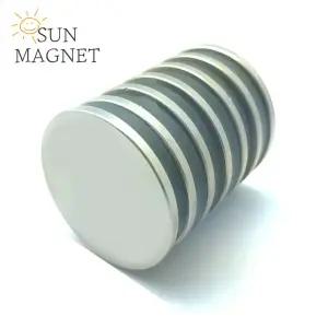 [태양마그네트] N35 초강력 네오디움 원형 자석 지름 40mm 모음