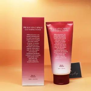 밀크터치 서양자두 비타캡슐 클렌징폼 300ml 도매가능 수출