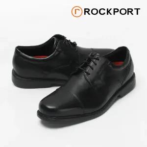 락포트 남성화 찰스로드 캡 토 정장화 블랙 W발볼 V80556