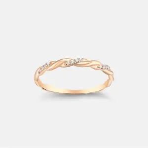 갤러리아 [메트로시티 주얼리] 코르테 14K 로즈 링 A251GR3602R4H