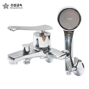 신성금속 고급형 502 욕조샤워기 수전세트 욕실 화장실 샤워기 수도꼭지 교체 샤워수전