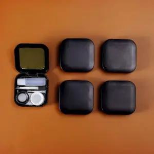 고품질 거울 렌즈케이스 5p 블랙 석션 정리함 메이크업 화장 (WFHS4XD)