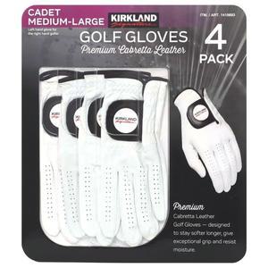 코스트코 커클랜드 시그니처 골프장갑 ML 4개 남성왼손