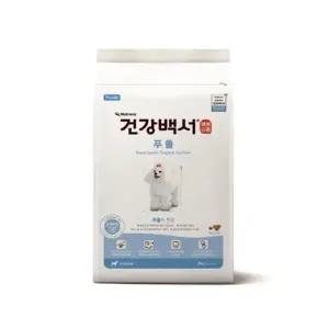 뉴트리나 건강백서 푸들 2kg/말티즈사료/강아지습식사료/진돗개사료/푸들사료/습식사료/강아지눈물사료