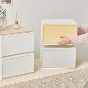 씨밀렉스 쌓아서 조합하는 래폴드 서랍장 400(L)_1단