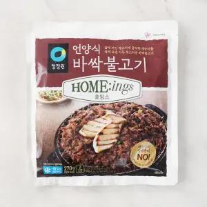 대상 청정원 호밍스 언양식 바싹불고기 270g
