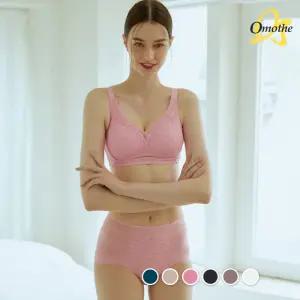 오모떼 빅사이즈 프리미엄 브라 팬티 2종세트/택일