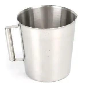 스텐 계량컵 대형 업소용 계량컵 비커 용량컵 2000ml/라면/커피/이유식/컵/세트/손잡이/대용량/스텐컵/조리