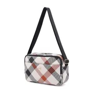 [백화점 선물포장] 닥스 크로스백 여성 나일론 경량 가벼운 핸드폰 가방 아이보리 292