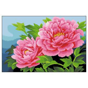 목단그림액자 풍수그림 돈들어오는 꽃그림 금나무액자 캔버스액자 금전수 개업 선물