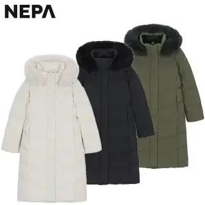 [네파]겨울용 여성 프리미아 롱 구스 다운자켓 - 7K82069_HDD