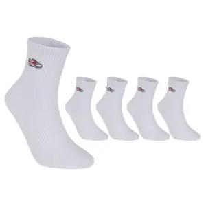 프로스펙스 자수포인트 중목 화이트 L 5팩 PRDEPMDL-WH5