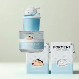 포맨트 시그니처 퍼퓸 짱구는못말려 코튼배쓰 흰둥이에디션+짱구/흰둥이 파우치