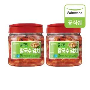 풀무원 칼국수 김치 PET (1.2kg) x 2개