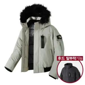 후드 탈부착 퍼 유틸리티 숏패딩 JM174 WSP1427