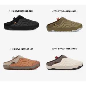 [테바](강남점)(남여공용)(슬리퍼) TEVA 패딩화 리엠버 터레인 STVU2439582-BLK 방한화 4종택1