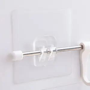 무타공 매직후크 접착식 투명 선반고정 벽걸이 후크 매직후크 접착식후크