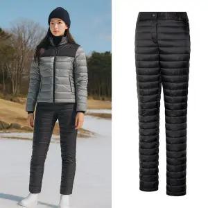 [비티알] 여성 겨울 덕다운 보온 퀄팅 골프 패딩 바지 BSC959FP4W