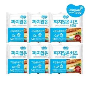 [동원] 덴마크 짜지않은 치즈 고칼슘 252g x 6개